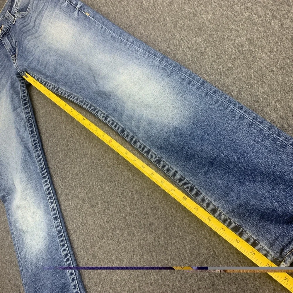 True Religion ROCCO Relaxed Skinny Women's Denim Blue Jeans - Size 31
